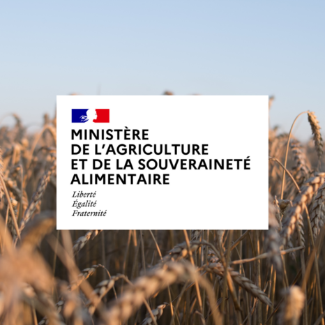 MINISTÈRE DE L'AGRICULTURE ET DE LA SOUVERAINETÉ ALIMENTAIRE